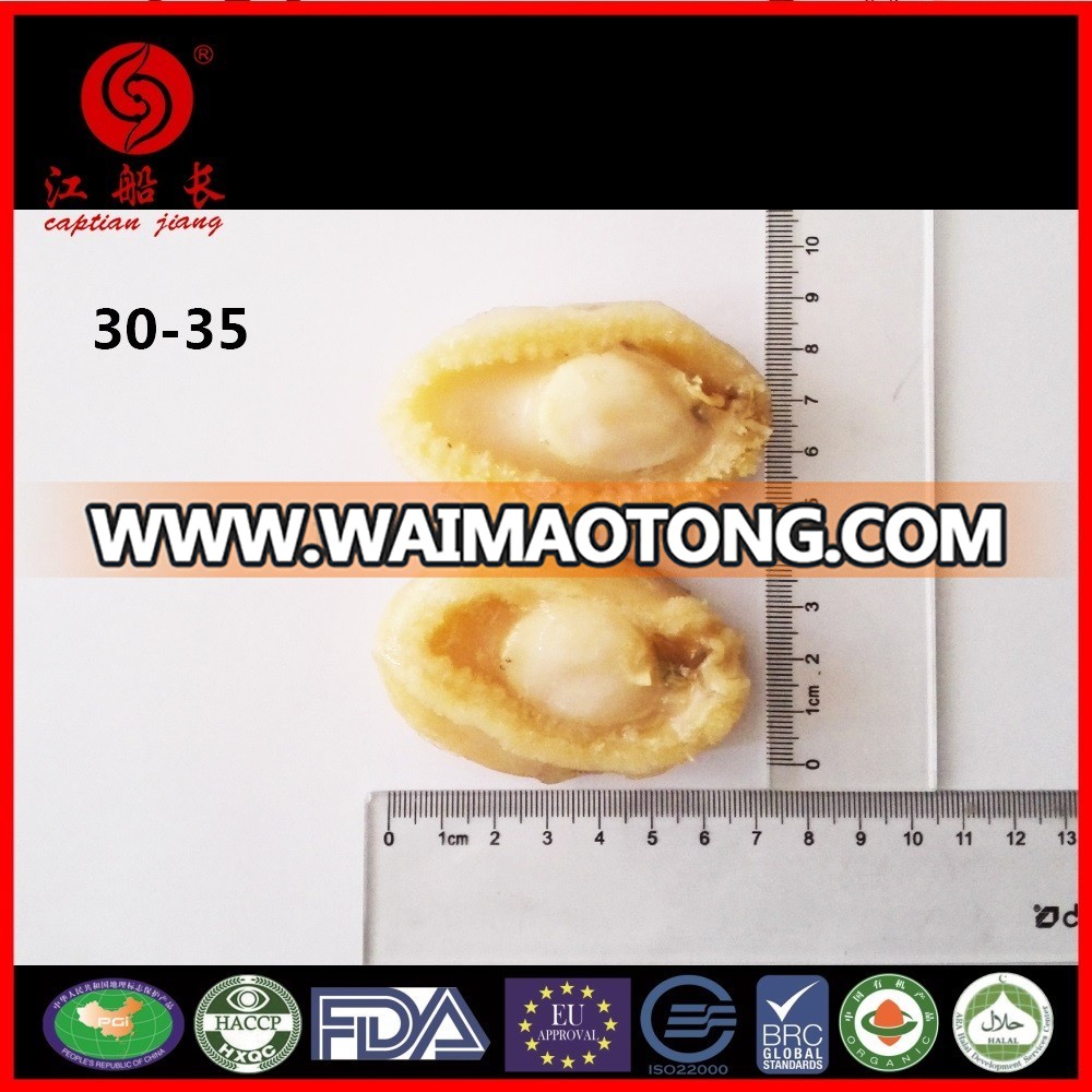 FROZEN BOILED ABALONE MEAT 30-35g/PCS